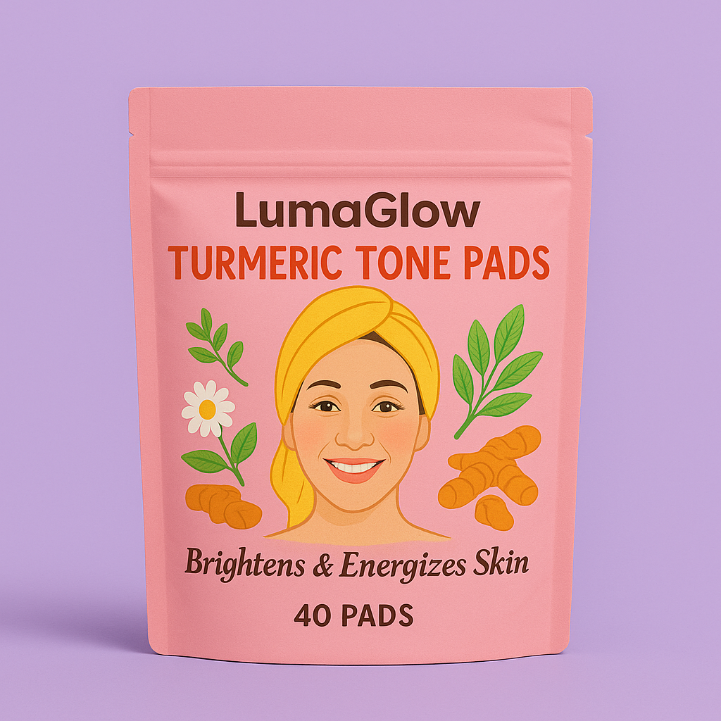 LumaGlow Turmeric Tone Pads