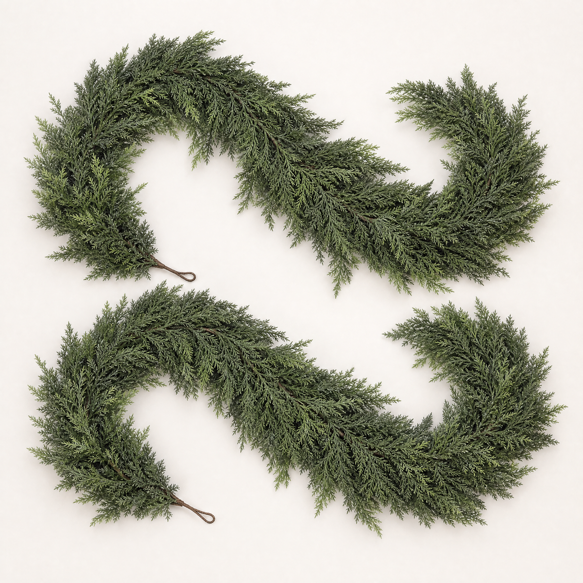 Two EverCedar cedar garlands