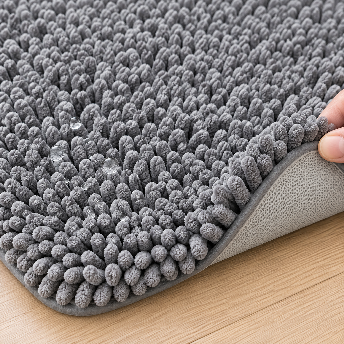 PawDry chenille fingers close-up